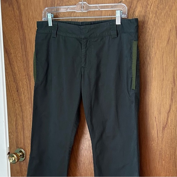 Byblos Dark Green Bootcut Pants - Picture 2 of 10